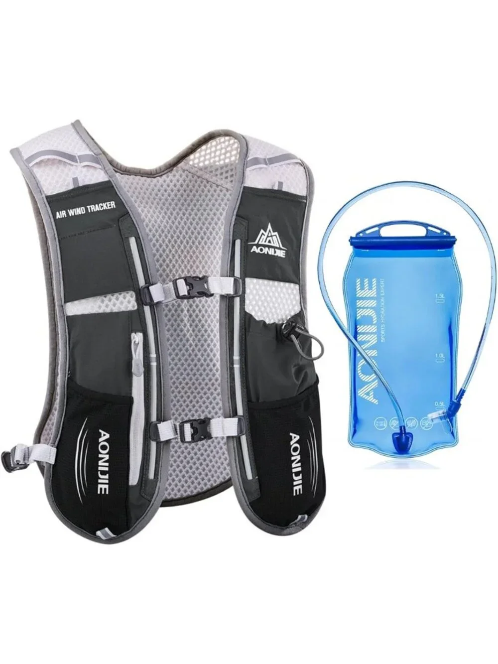5L Running Hydration Vest Pack for Trail Running, Hiking, Jogging - Unisex